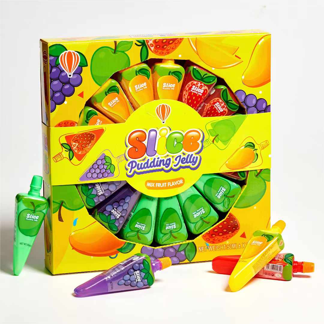50g Jelly Toys in Pizza Shape Packing Box