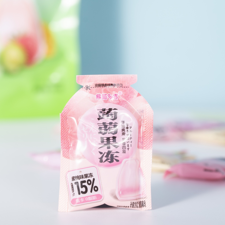 Healthy Diet Drinkable Snack Konjac Jelly In Pouch