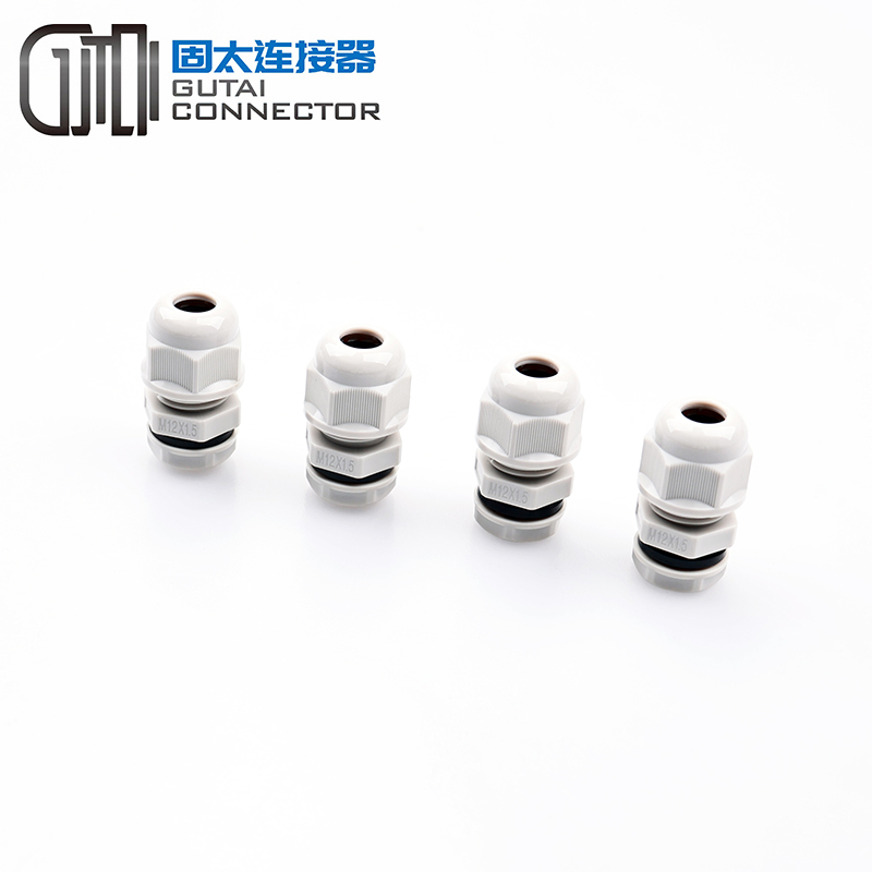 M12 M20 M32 Nylon Reinforced Cable Gland Nylon Cap Metric Thread