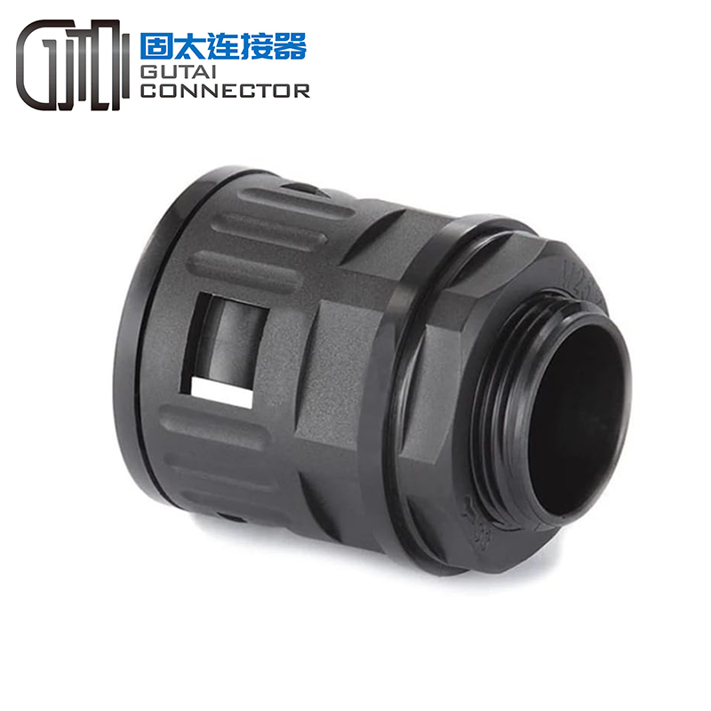 Flexible PA6 Quick Connector PG16 PG21 for Conduit Size AD28.5