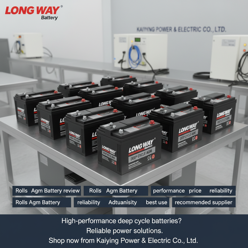Deep Cycle Battery Series