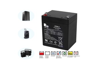 6FM4.5 (12 ولت 4.5 آمپر ساعت)