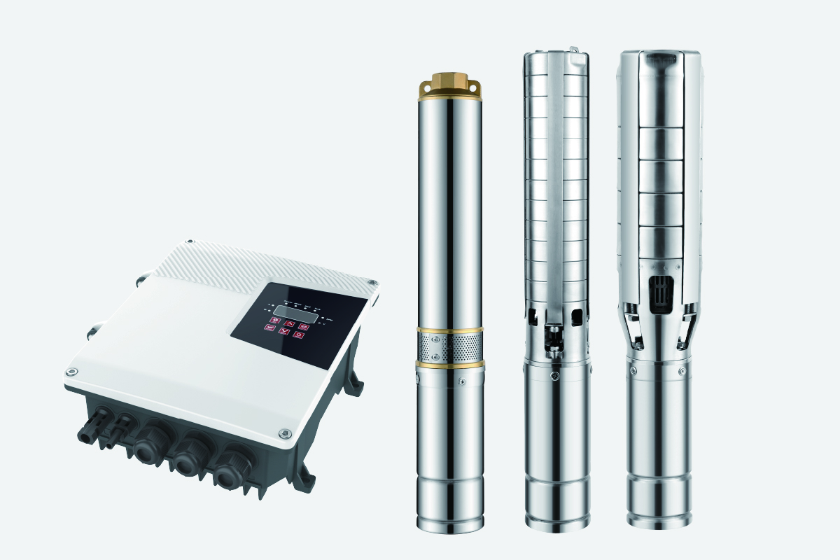 HIGH VOLTAGE SOLAR SUBMERSIBLE PUMP