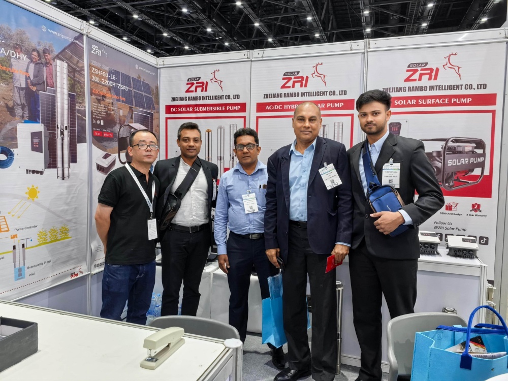 Zhejiang Lambo Intelligent Technology Shines at ASEW 2025 in Bangkok, Thailand, With Solar Pump Solution Capturing Global Attention