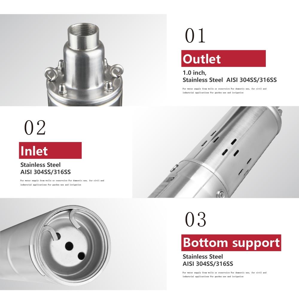 What does “brushless” mean? How do brushless motors enhance the efficiency and lifespan of solar water pumps?