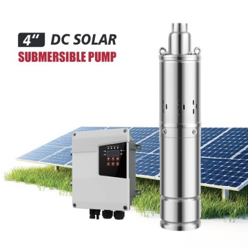4 inch Solar-Powered Helical Rotor Submersible Borehole Pump Screw Pump with MPPT Controller