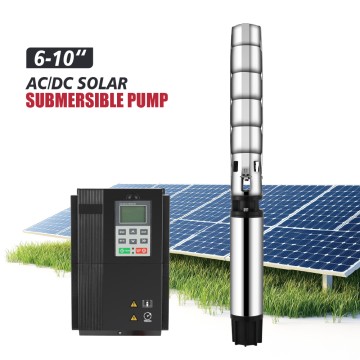 6SC Solar Powered Water Well Pump with Solar Panel  for Agricultural Irrigation