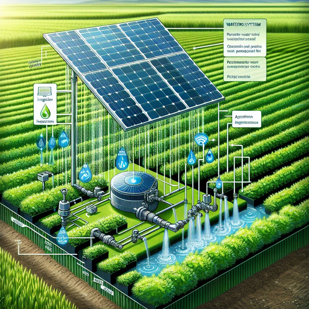 Aplicação e vantagens da tecnologia de frequência variável em bombas de água solares híbridas CA