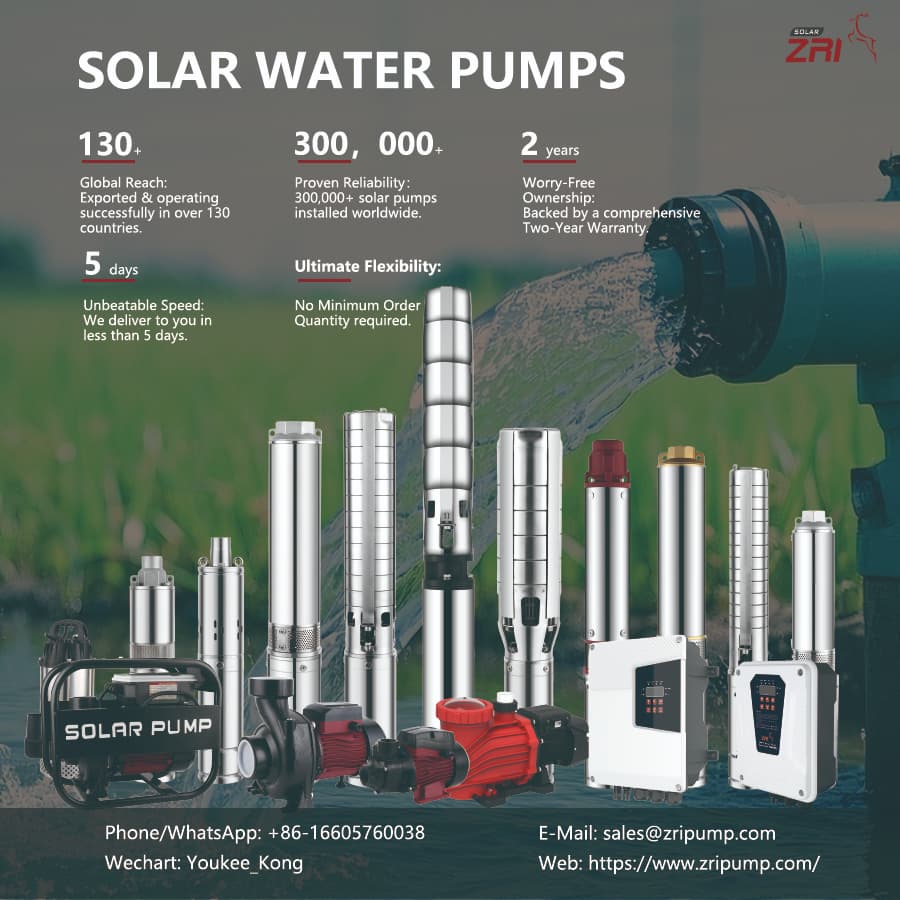 Diseño de sistemas de riego solar: Guía completa para el bombeo de agua