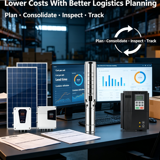 What Are the Shipping Methods for Solar Pumps and How to Reduce Costs