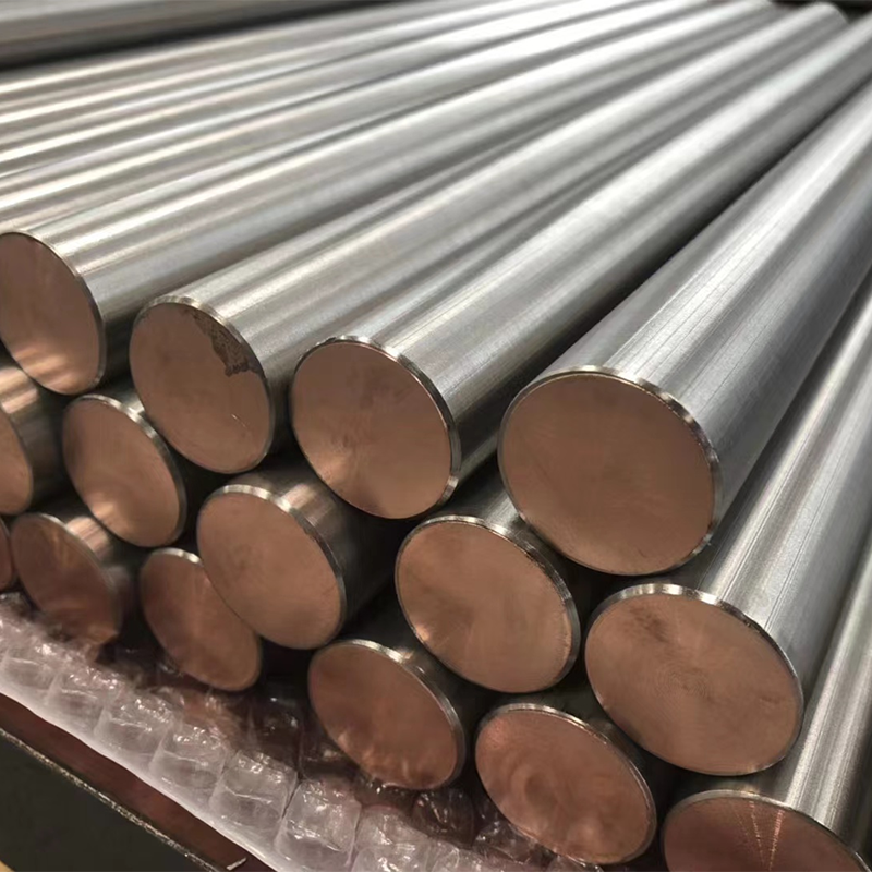 Titanium clad copper bar, Titanium clad copper bar, Titanium Clad Copper Tube