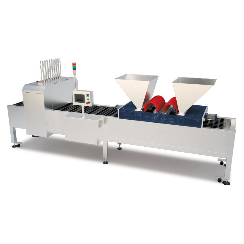 Dispenser & Double Color Depositor 2 In 1 Machine