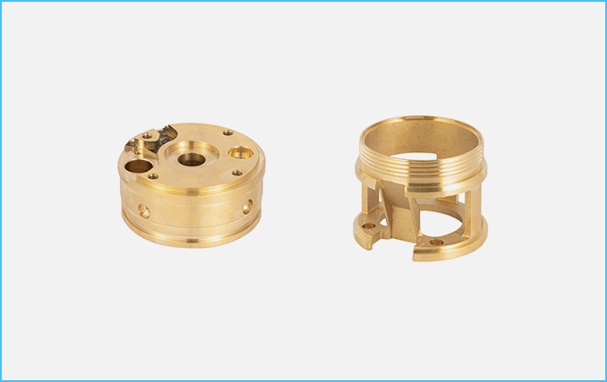 Copper oil cylinder-upper bearing seat,Copper outlet - connection2li