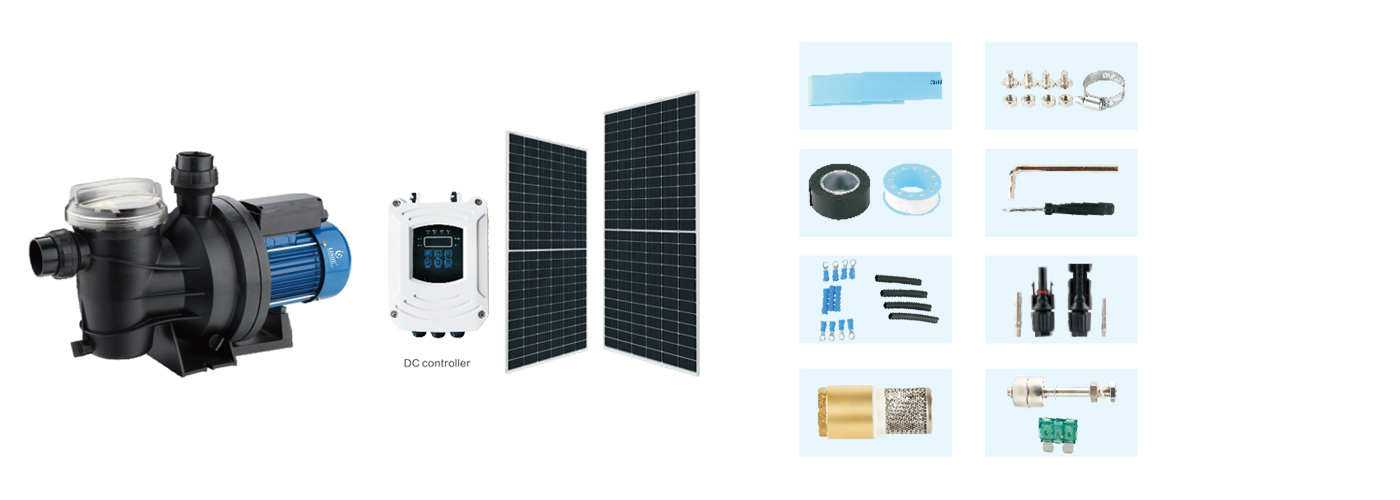 DCLP DC Brushless Solar Pool Pumps: Solar pool pump