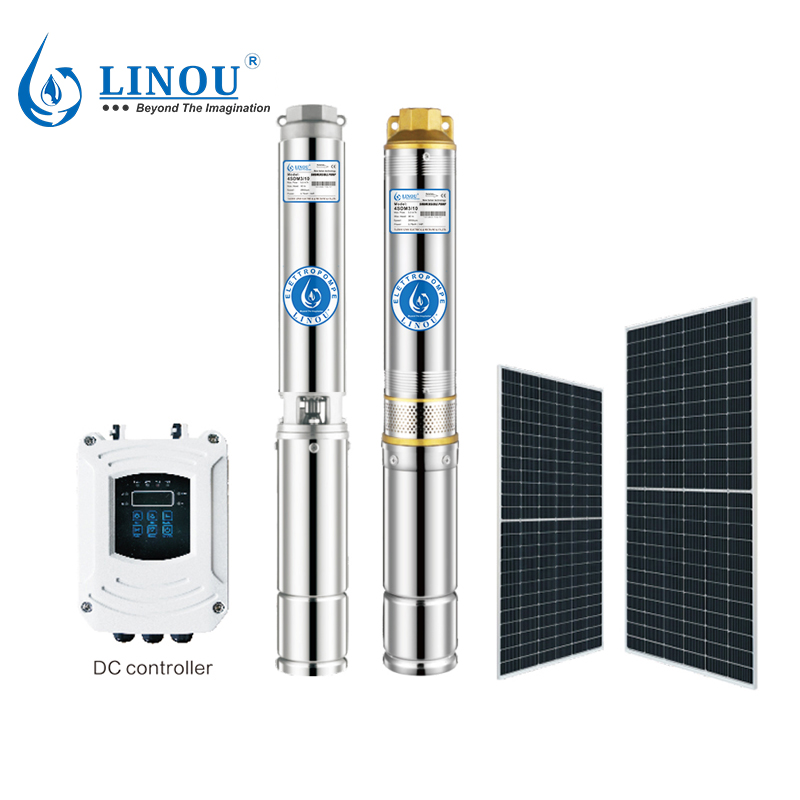 Brushless Deep Solar Well Pumps 4DCQJ