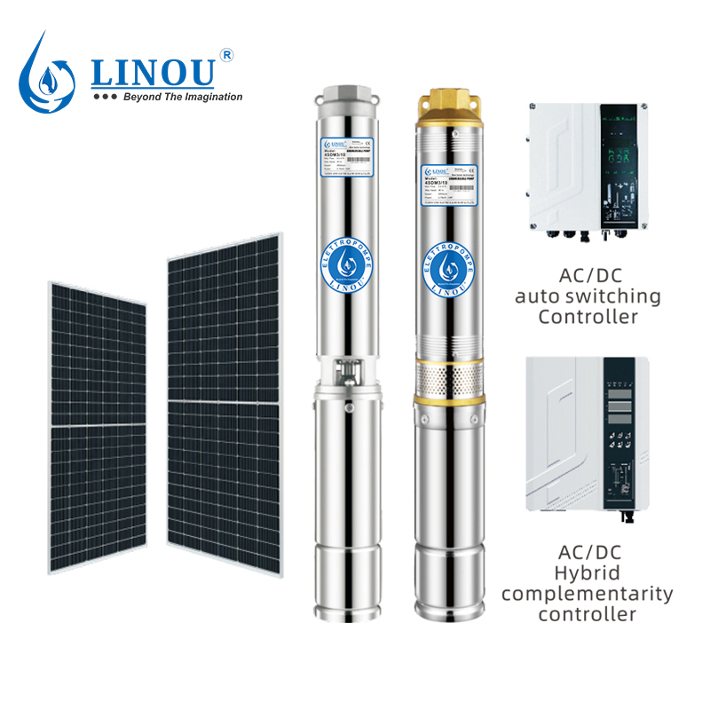 Brushless Deep Solar Well PumpS 4DCQJ-A/D