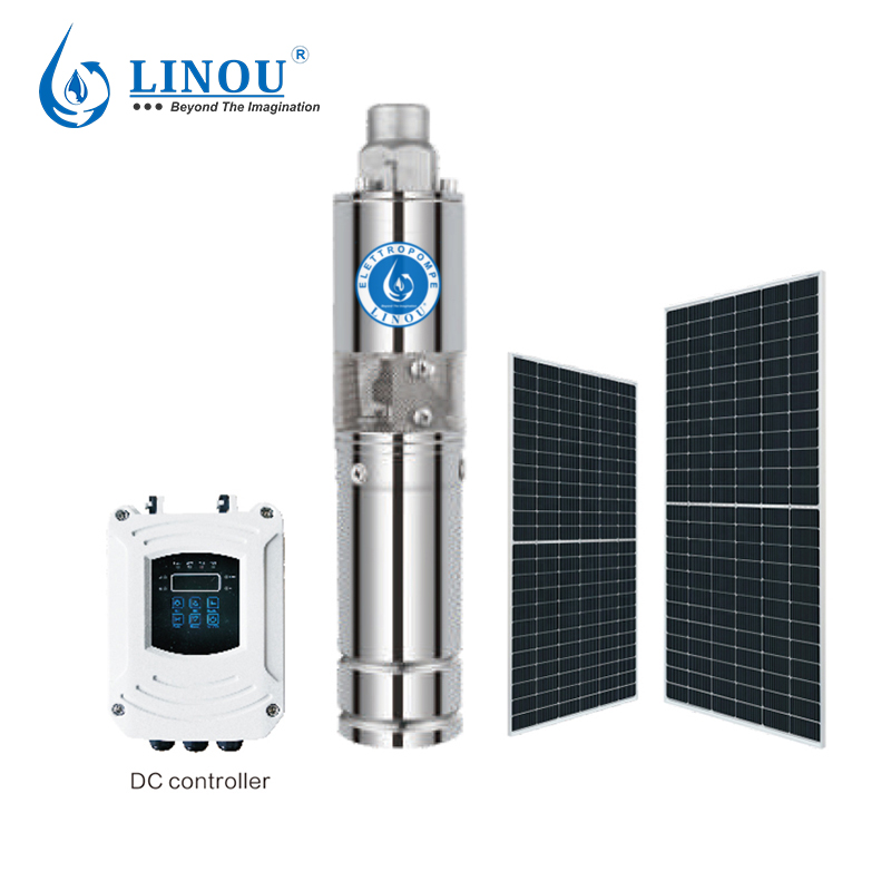 Brushless Screw Deep Solar Well Pumps 3DCQG