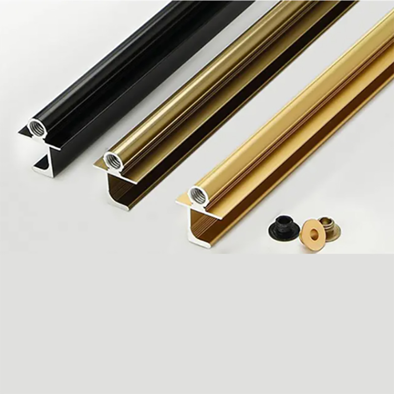 Wardrobe Accessories Wooden Cabinet Wardrobe Door Aluminium Alloy Straightener (3)3yy
