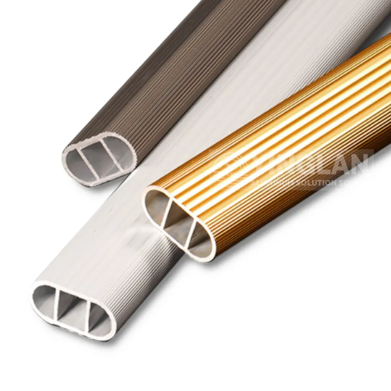 Wardrobe Hanging Cloth Tube Aluminum Profile Aluminum Wardrobe Accessories (2)ub5