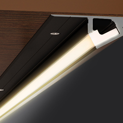 Aluminium Embedded Type 45 Angle Light Frame (1)pwu