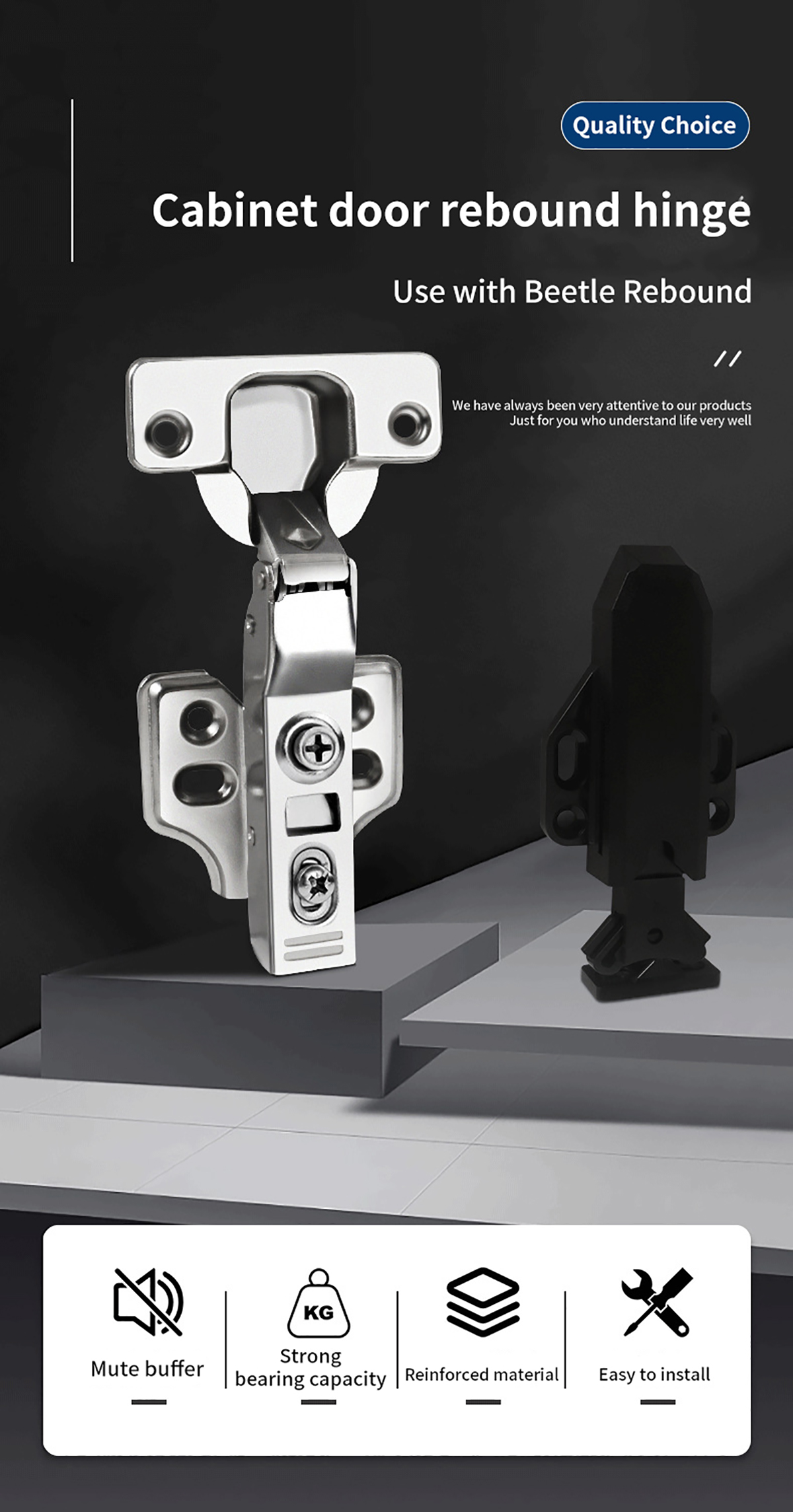 Cabinet Rebound Hinge_01vb4