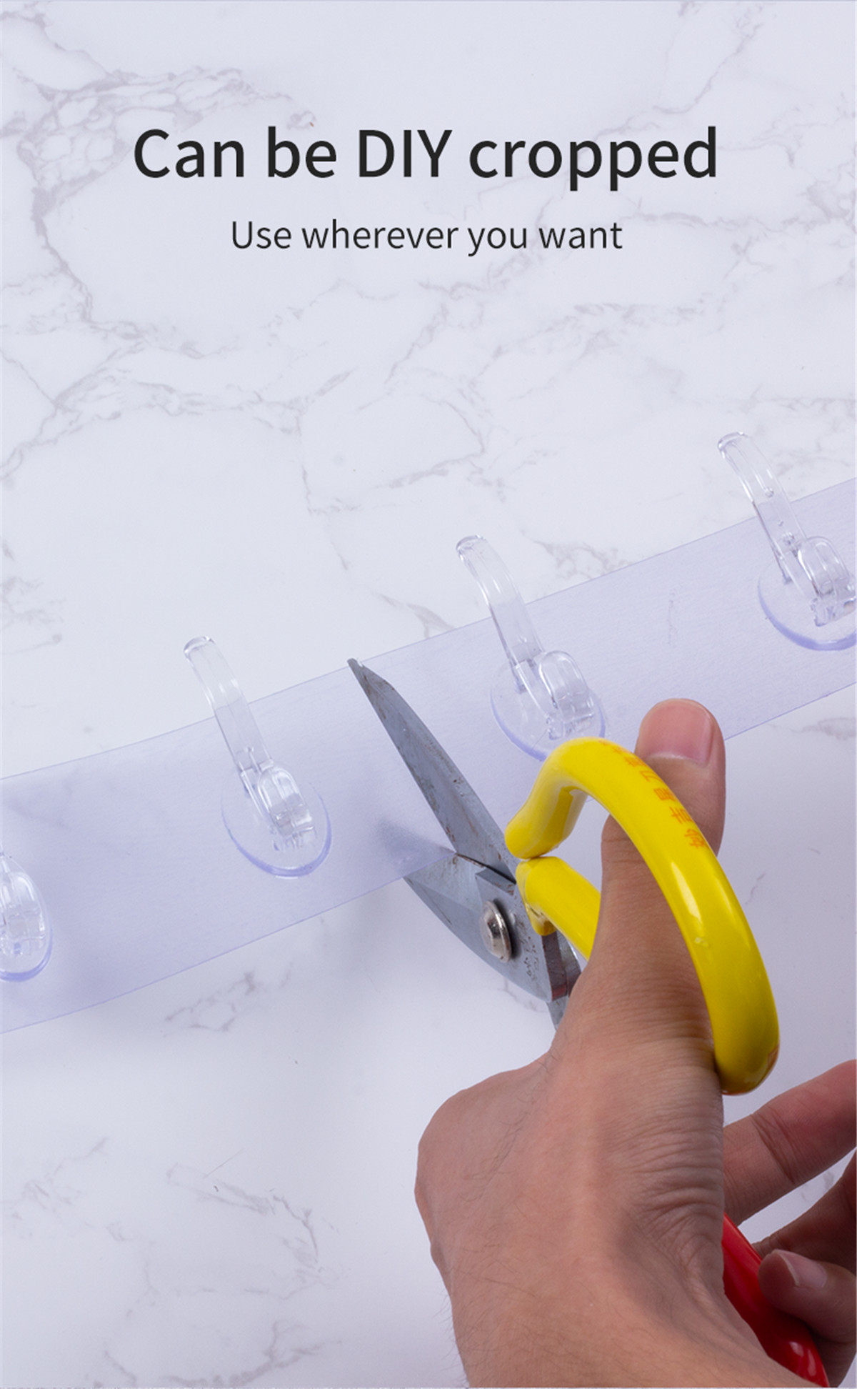 Clear Plastic Hook054k6