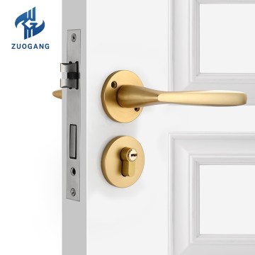 Luxury Aluminum Alloy Privacy Door Handle - Modern Design