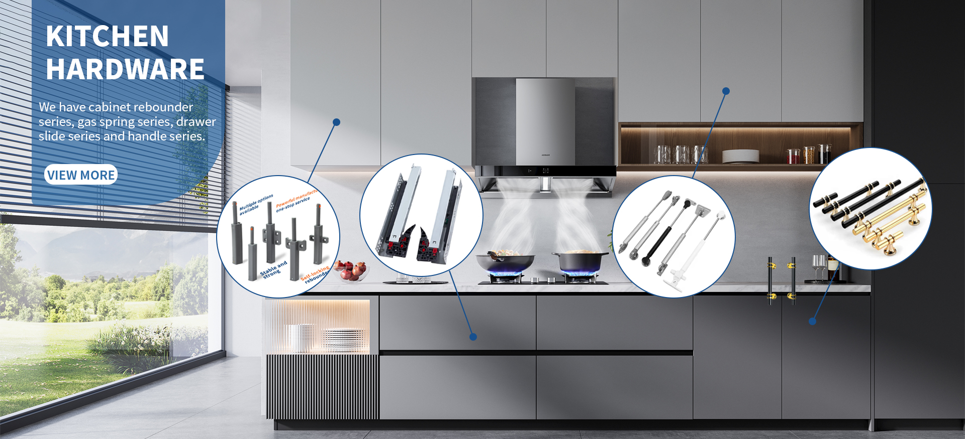 Home furnishings Cabinet door handle series