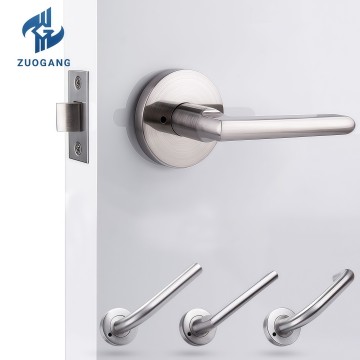 2025 Zinc Alloy Door Handle for Bedroom & Bathroom Locks