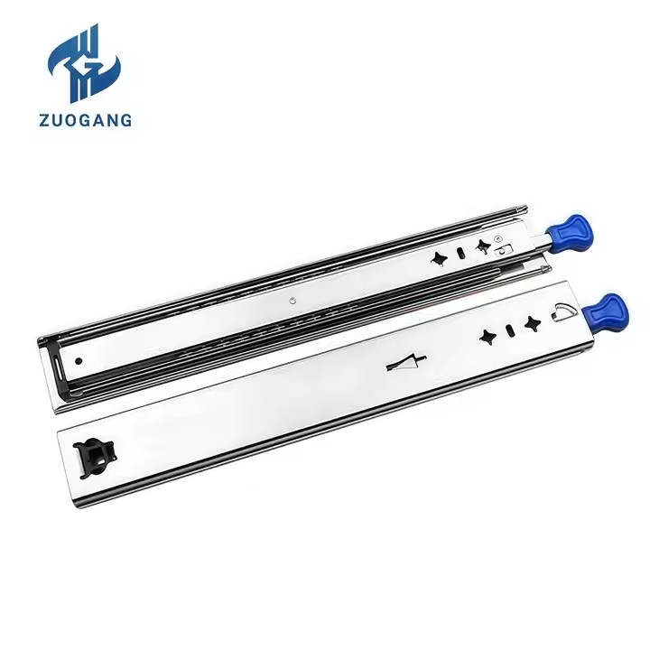 Ball Bearing Locking Drawer Slide Side Mounting Locking Drawer Slide Heavy Duty Drawer Slides