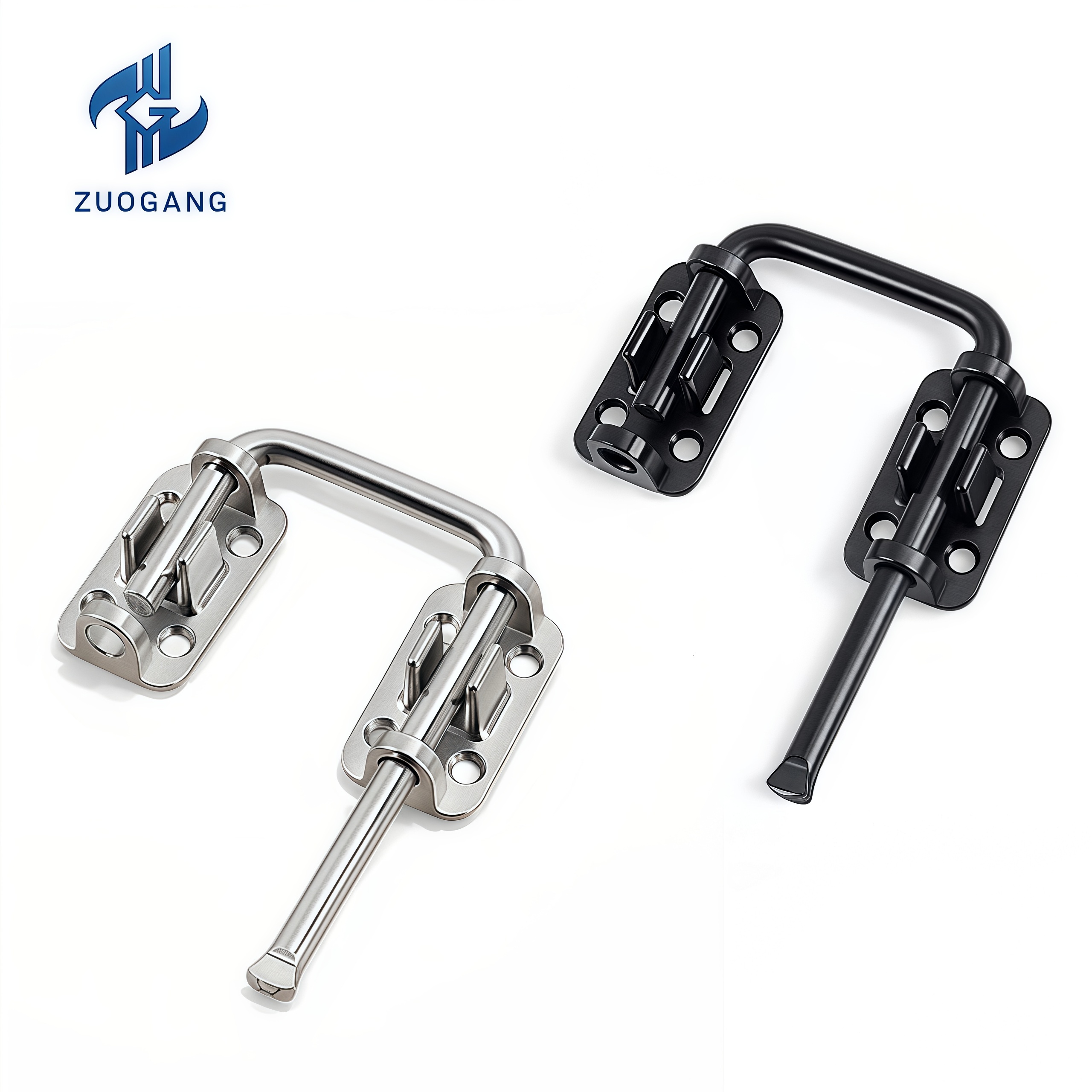 Stainless Steel 90° Push-Pull Lock - Multi-Angle Latch