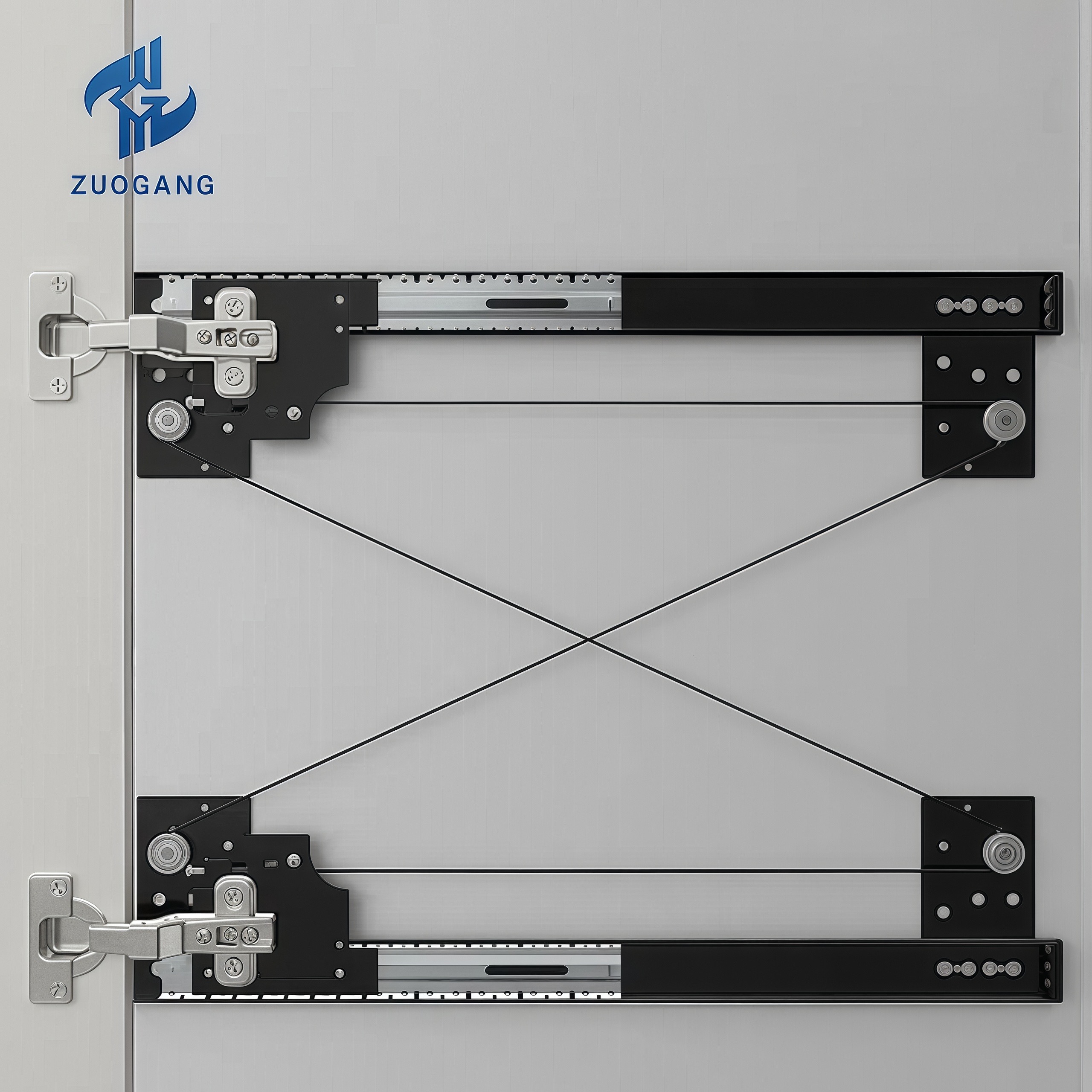 EZ Pocket Door Slide Kit - Black 20 Self Closing Hardware