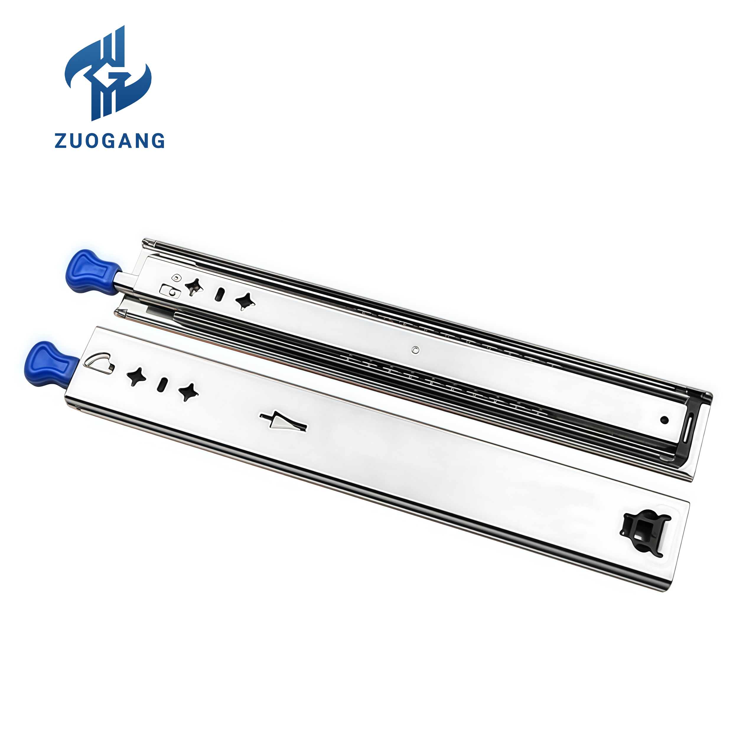 Heavy Duty Ball Bearing Locking Drawer Slides -...