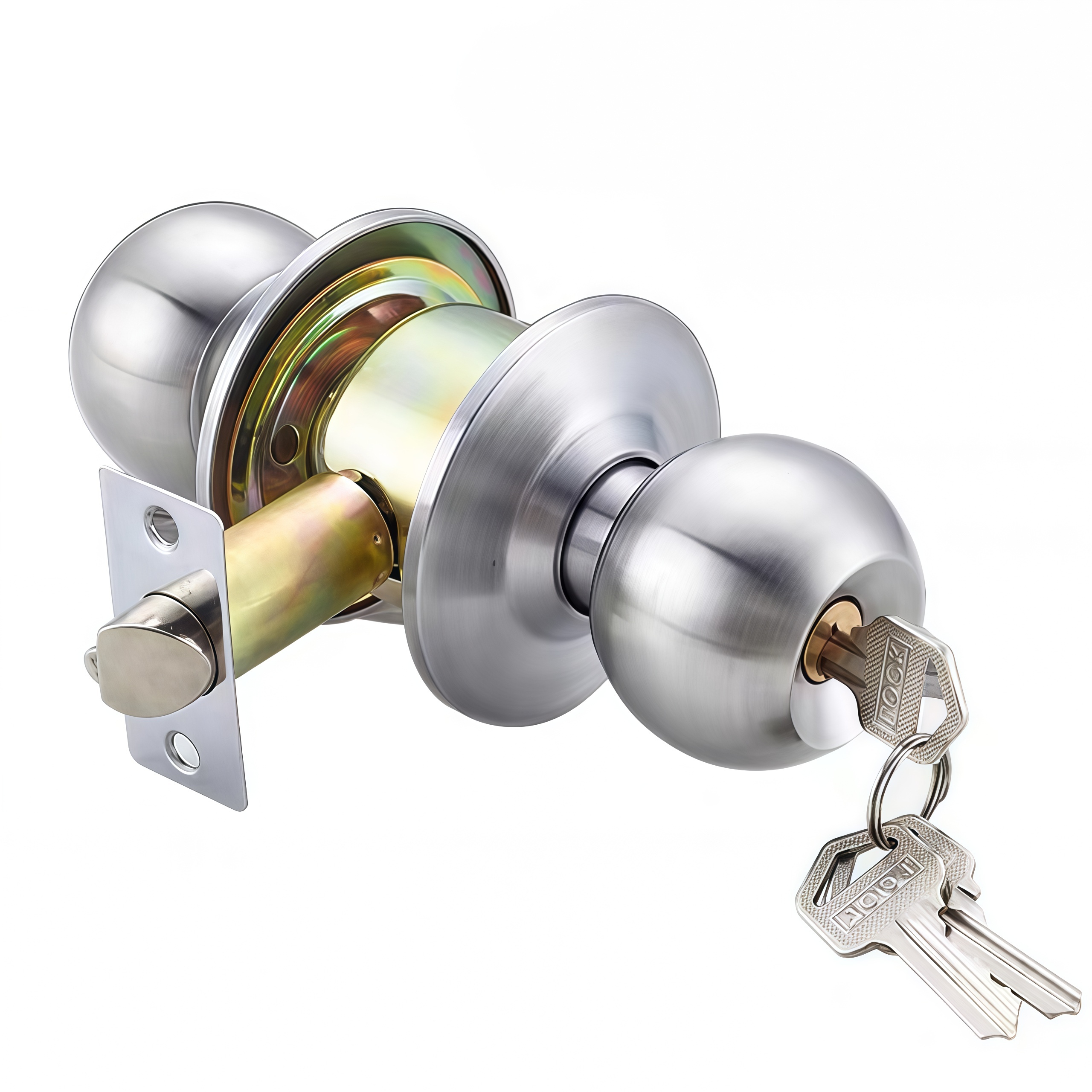 Stainless Steel Commercial Door Lock 5871 - ANSI Grade 2