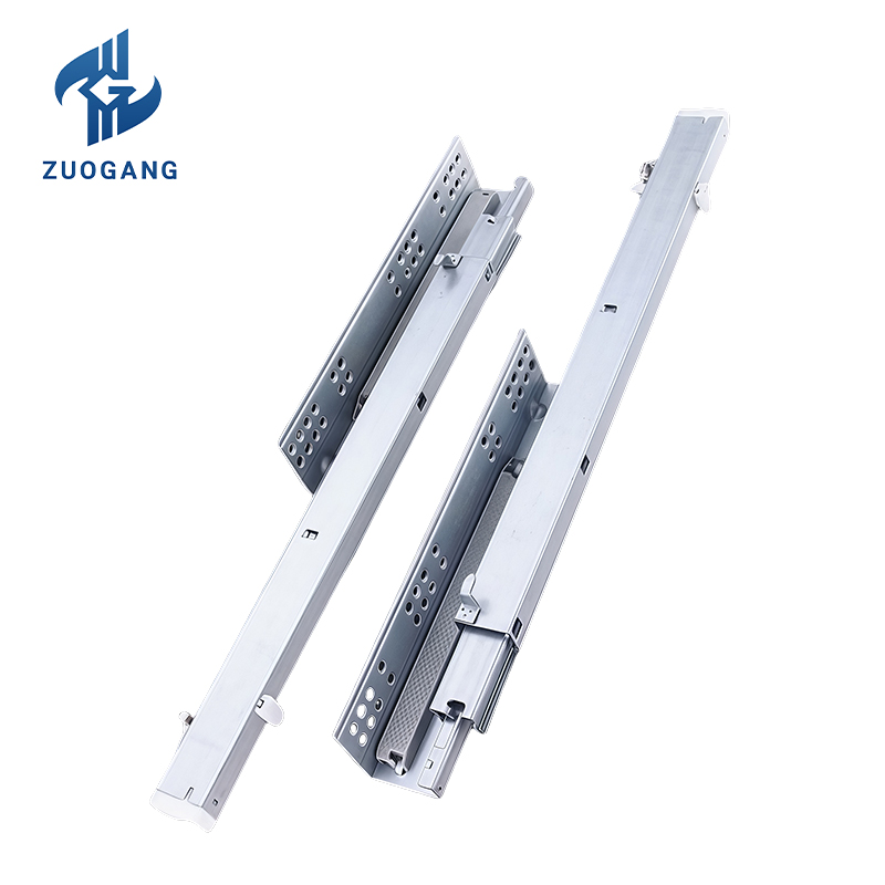 Modern Undermount Drawer Rails with Silent Buffer Slides
