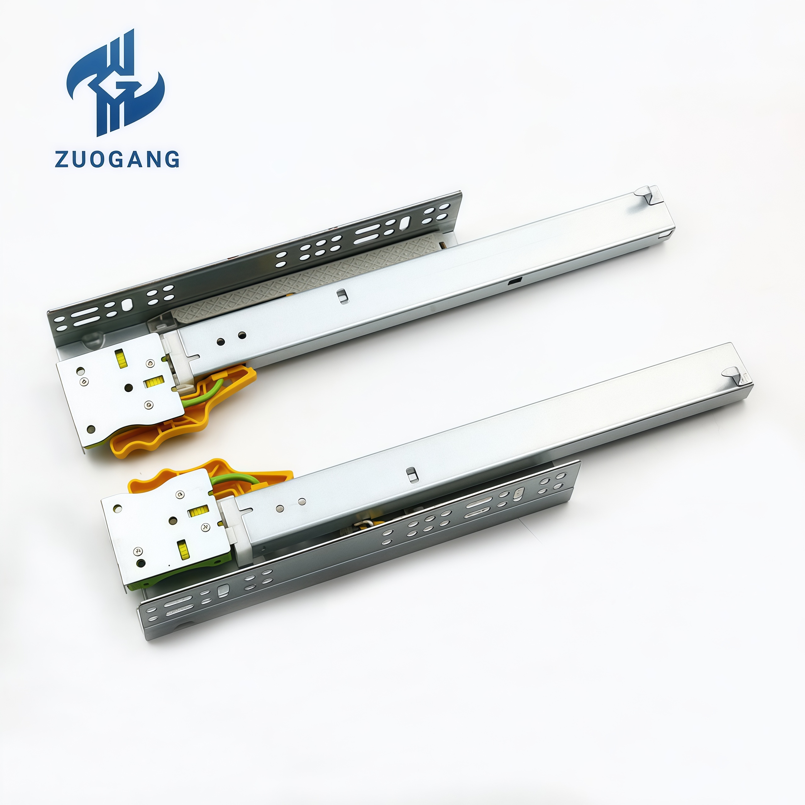 Heavy Duty Soft Close Undermount Drawer Slides 3-Fold 60cm