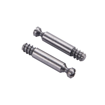 Zuogang Furniture Hardware Accessories Plastic Connector Fix Set Dowel Connecting Fastener Cam Bolt