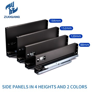 Zuo Gang metal slim drawer box soft closing sli...