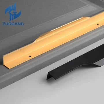 Manufacturer Direct for Closet Hidden Kitchen Handle Aluminum Alloy Handle Cabinet Drawer Furniture Modern Drawer