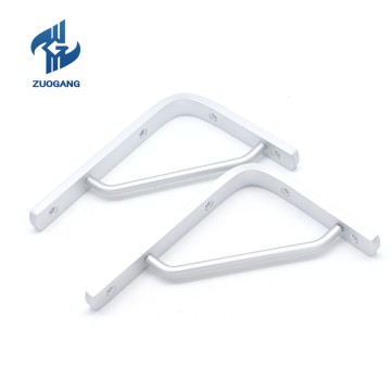 Zuogang bed rail brackets 4-tiers pipe aluminum l fence cable cantilever triangle bracket