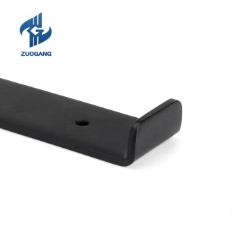 Zuo Gang Manufacturer Heavy Duty Cast Iron Shelve Furniture Stainless Steel Wall Mounted Metal L Shelf Bracket