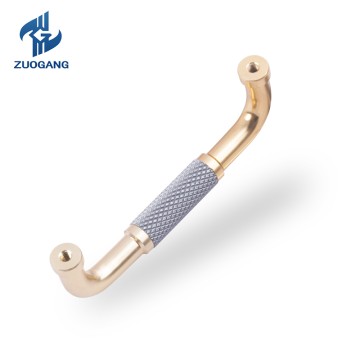 Modern Drawer Cupboard luxury Metal door handles furniture Aluminum Alloy U Bar cabinet door pull handle For Cupboard Drawer
