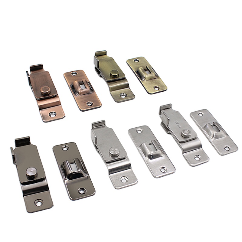 4 Inch Stainless Steel Satin Door Bolt Bending Buckle Bol