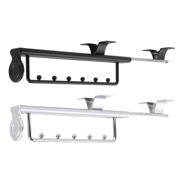 Zuogang New Design Multifunctional Automatic Household Pull Out Top Mounted Clothes Hanger Rack