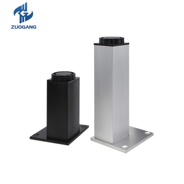 Zuogang Adjustable Metal Cabinet Feet Furniture Legs Sofa Metal Base - Durable Aluminum Alloy