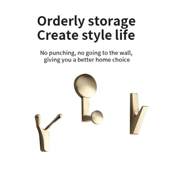 Zuogang Hook Wall Coat Racks Storage Aluminum A...