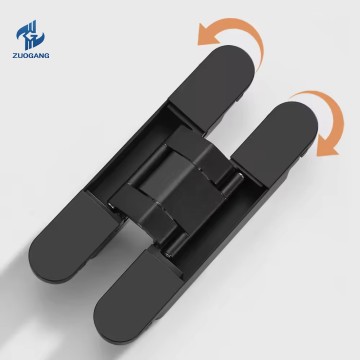 Modern Design Black Wooden Door Adjustable Conc...