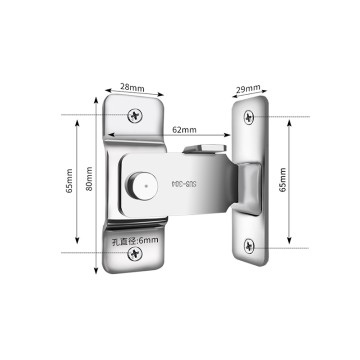 4 Inch Stainless Steel Satin Door Bolt Bending ...