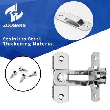 4" Stainless Steel Satin Deadbolt Bend