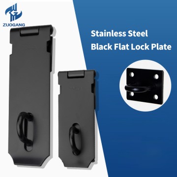 Safety hasp locking steel and nail lock door lo...